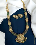 Beautiful Gold Plated Kemp Stones Designer Haram Set JH5900
