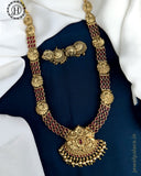 Beautiful Gold Plated Kemp Stones Designer Haram Set JH5900