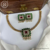 Beautiful Gold Finish Kemp Stone Chic Set JH5909