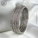 Exquisite 4 Piece AD Stone Bangle Set  JH5949