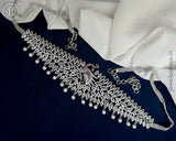 Beautiful Silver Plated AD Stone Premium Quality Hip Chain JH5980