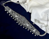 Beautiful Silver Plated AD Stone Premium Quality Hip Chain JH5983