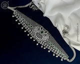 Beautiful Silver Plated AD Stone Premium Quality Hip Chain JH5984