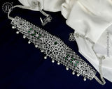 Beautiful Silver Plated AD Stone Premium Quality Hip Chain JH5985