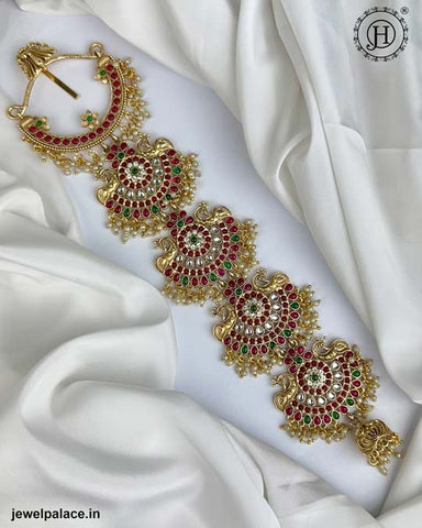 Choti Jadai Billai Traditional Bridal Hair Accessories JH6009