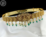 Beautiful Gold Plated Adjustable Temple Hip Belt Kamarband For Kids JH6036