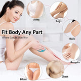 Crystal Magic Epilator for Smooth Skin Painless Hair Removal Stone and Eraser