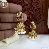 Antique Peacock Premium Earrings JH6063