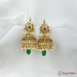 Antique Premium Temple Earrings JH6066