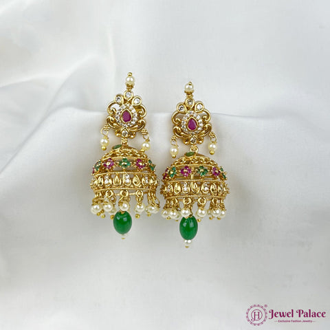 Antique Premium Temple Earrings JH6066