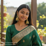 Antique Premium Temple Earrings JH6067