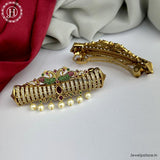 Beautiful Gold Plated Premium Quality Antique Hair Clip JH6077