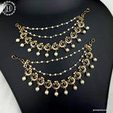 Antique Gold Plated Traditional Ear Chain Mattal JH6107