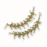 Antique Gold Plated Traditional Ear Chain Mattal JH6108