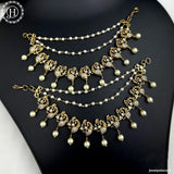 Antique Gold Plated Traditional Ear Chain Mattal JH6110