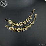 Antique Gold Plated Traditional Ear Chain Mattal JH6111