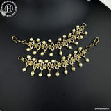 Antique Gold Plated Traditional Ear Chain Mattal JH6112