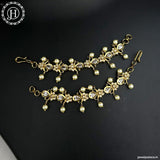 Antique Gold Plated Traditional Ear Chain Mattal JH6116