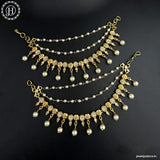 Antique Gold Plated Traditional Ear Chain Mattal JH6122