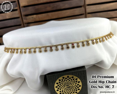 Antique Traditional Hip Chain Oddiyanam For Women JH6125