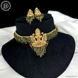 Trendy Antique Gold Plated Traditional Necklace Set JH6202