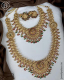 Beautiful Gold Plated Laxmi Coins Design Combo Jewelry Set JH6261