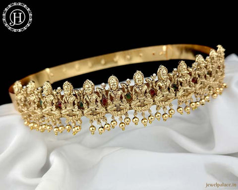 Beautiful Gold Plated South Indian Traditional Hip Belt JH6310