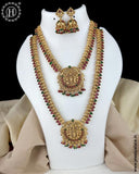 Trendy Antique Gold Kemp Stone Combo Jewelry Set JH6315