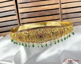 Beautiful Gold Plated South Indian Traditional Hip Belt JH6342
