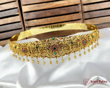 Beautiful Gold Plated South Indian Traditional Hip Belt JH6342