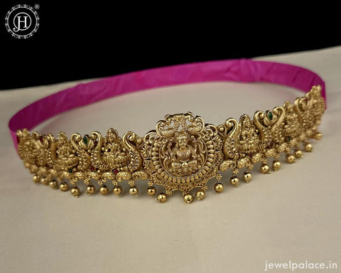 Beautiful Gold Plated South Indian Traditional Hip Belt JH6344