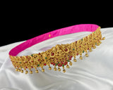 Elegant Gold Plated Traditional Hip Belt JH6394