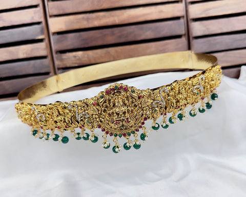 Elegant Gold Plated Traditional Hip Belt JH6396