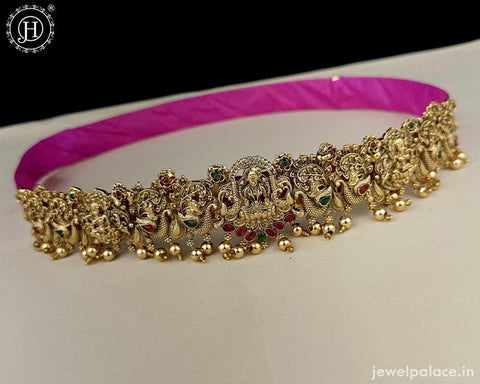 Elegant Gold Plated Traditional Hip Belt JH6398