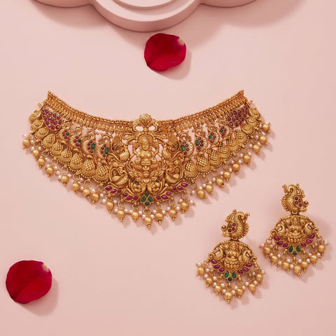 Lakshmi Design Choker Set