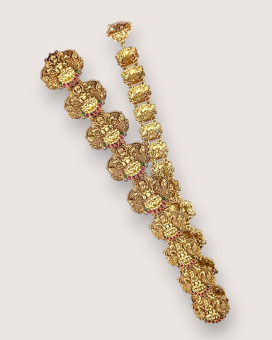 Beautiful Gold Plated Laxmi Design Jadai JH6468