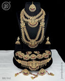 Pretty Traditional South Indian Bridal Jewellery Set JH6500