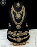 Pretty Traditional South Indian Bridal Jewellery Set JH6501