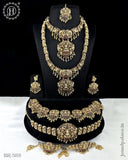 Pretty Traditional South Indian Bridal Jewellery Set JH6502