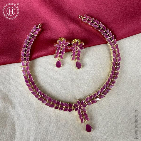 Exquisite Zircon Necklace JH6514