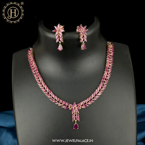 Exquisite Zircon Necklace JH6514