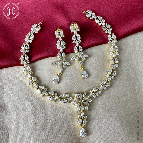 Exquisite Zircon Necklace JH6523