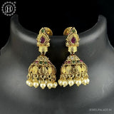 Royal Antique Gold Earrings JH6547