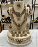 Pretty Traditional South Indian Bridal Jewellery Set JH6575