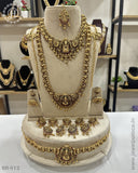 Pretty Traditional South Indian Bridal Jewellery Set JH6576