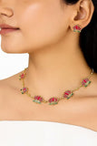 Graceful Lotus Design Necklace Elegant And Symbolic Statement Piece