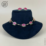 Graceful Lotus Design Necklace Elegant And Symbolic Statement Piece