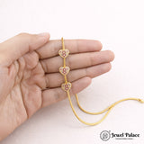 Trendy Micro Plated Chain with MOP Highlights