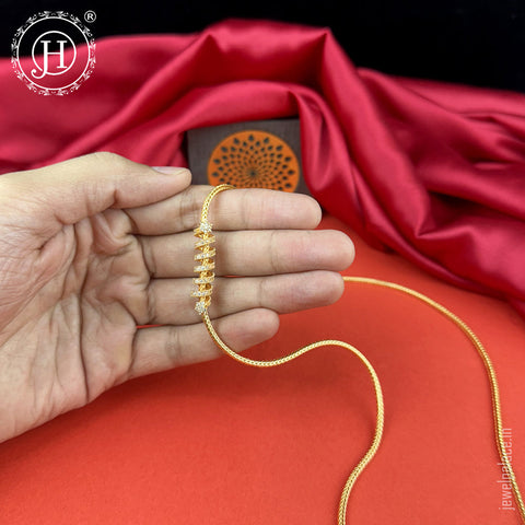 Daily Wear MOP Chain with Subtle Micro Plating