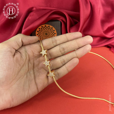 Party Wear MOP Chain with Rich Micro Finish